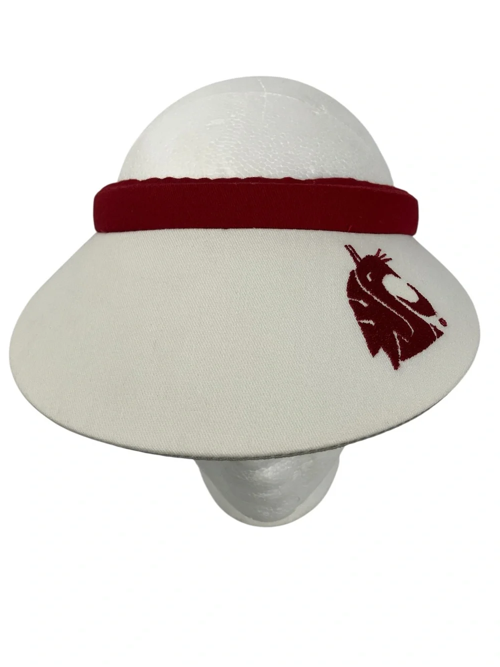 Vintage WSU Cougars Women's Sun Visor Washington State University Tennis Golf